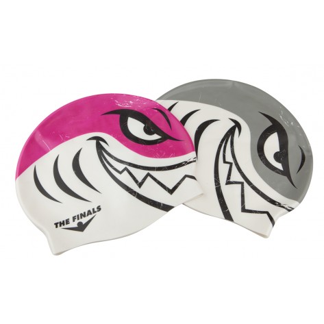 Shark Silicone Swim Cap