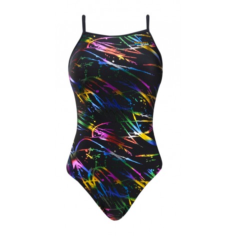 Peacock Wing Back Swimsuit