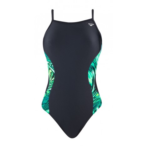 Youth Airwhales Butterfly Back Splice Swimsuit
