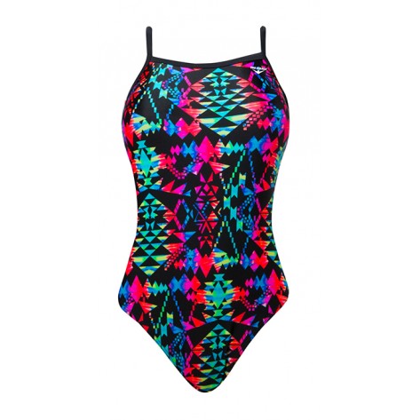 Girls' Youth Aztec Butterfly Back Swimsuit