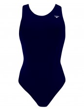 Girls’ Solid Waveback Swimsuit
