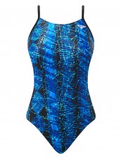 The Finals Girls' Edge Swanback Swimsuit
